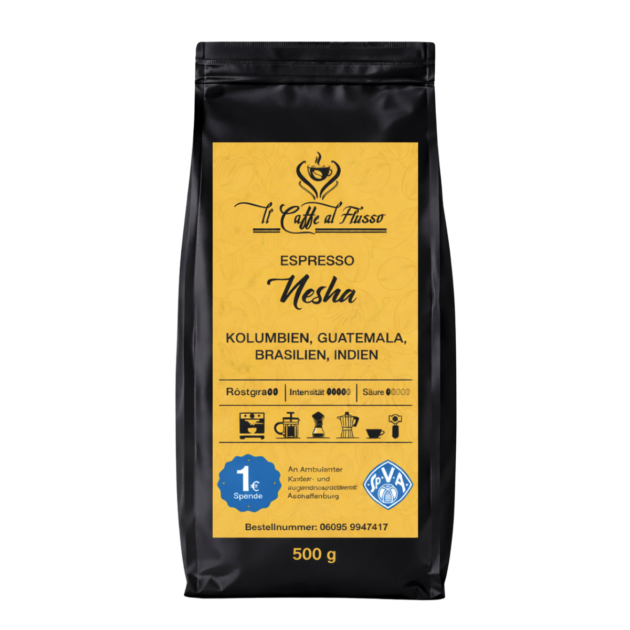 Espresso Nesha – 500 g Bohnenkaffee