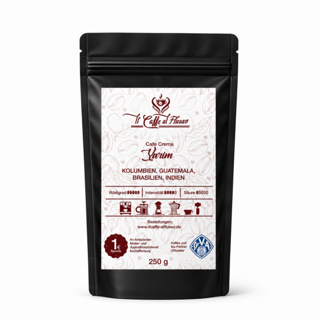 Café Crema Yarim – 250 g Bohnenkaffee